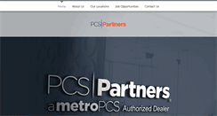 Desktop Screenshot of pcspartners.com