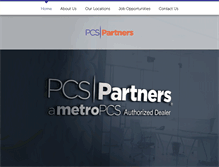 Tablet Screenshot of pcspartners.com